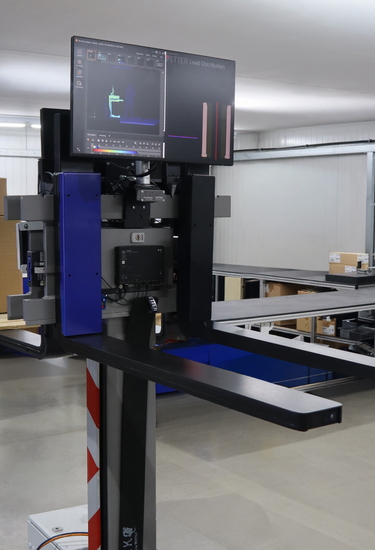 Forklift in a logistics environment