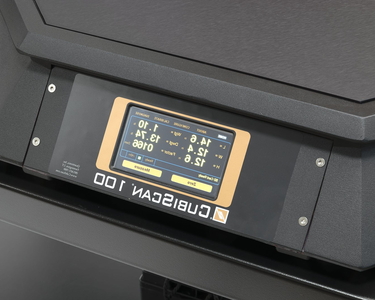 Screen of CubiScan 25