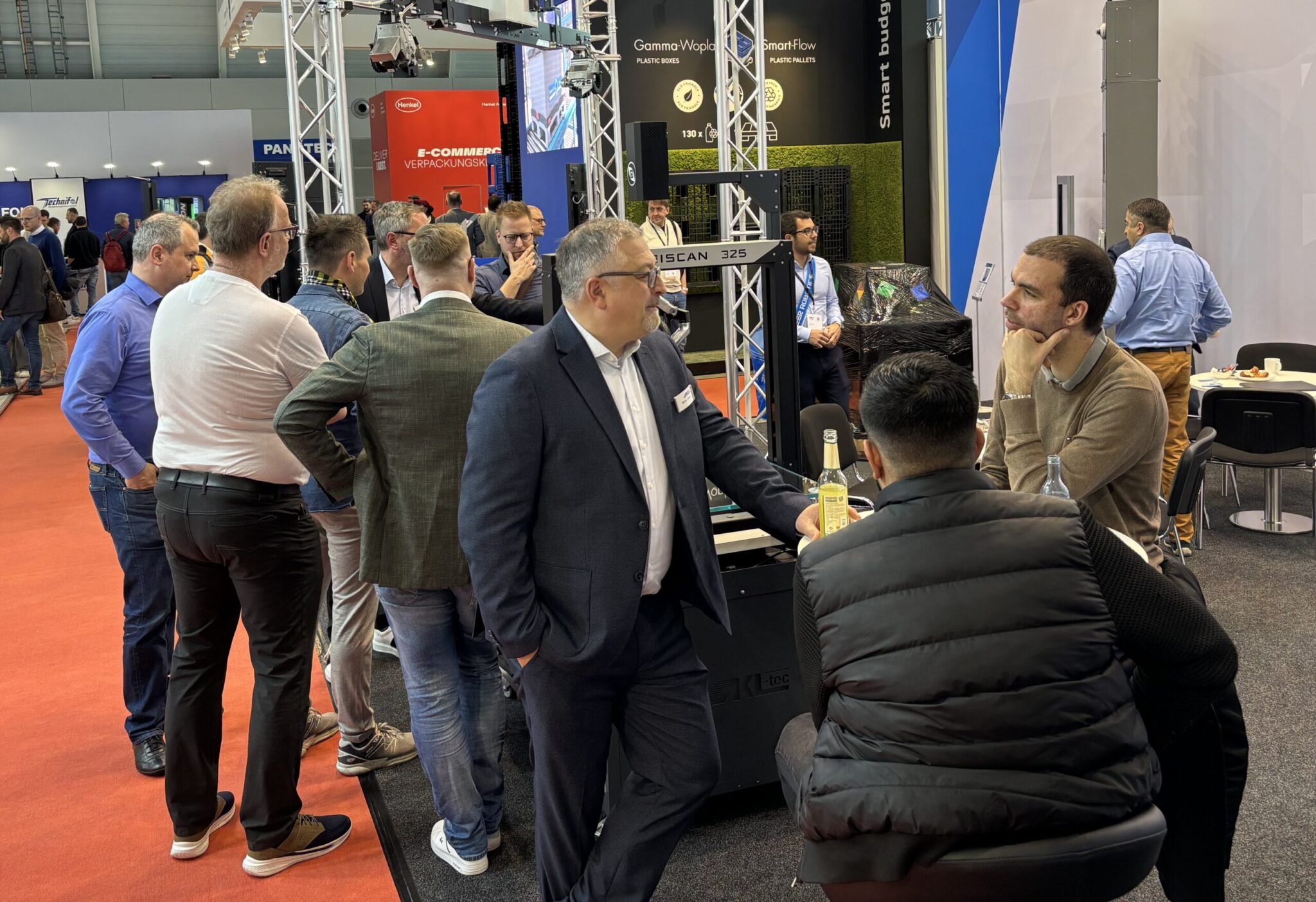 Messstand der AKL-tec GmbH auf der LogiMAT 2024